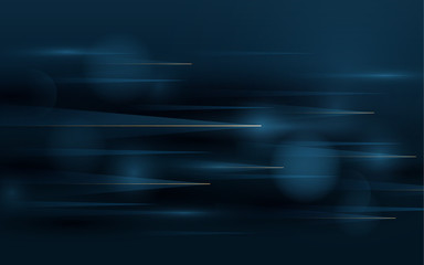 Poster - abstract technology hi tech futuristic background. speed motion movement concept