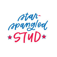 Sticker - Star-Spangled Stud