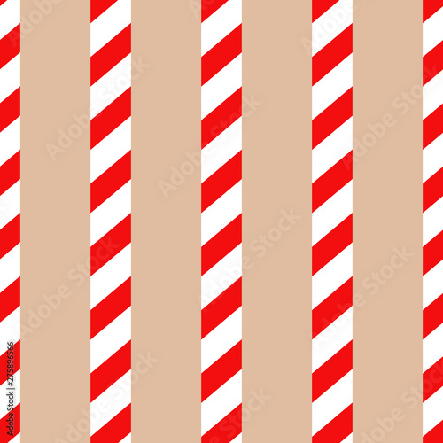 candy cane pattern. Simple design for