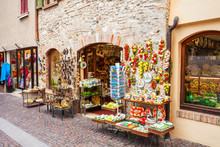 Souvenir Shop In Sirmione, Italy