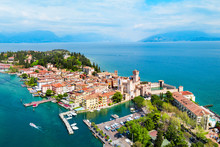 Scaligero Castle Aerial View, Sirmione