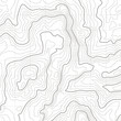 Topographic map. Geographical location lines, cartography contour line nature trails relief texture image. Mapping grid vector concept