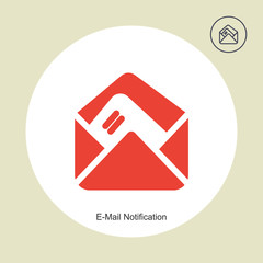 email-notification vector icon