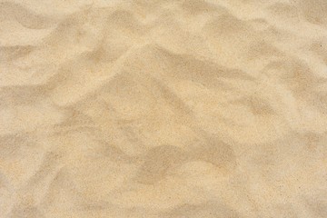 Yellow beach sand texture as background.