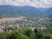 High Angle View, Mae Hong Son City,Thailand