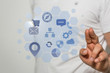 © vegefox.com - 2d rendering Cloud computing, Cloud Computing Concept