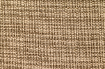 Wall Mural - Close-up brown textile texture high resolution