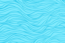 Background With Wavy Lines. Repeating Waves. Abstract Stripe Texture. Wavy Line Pattern