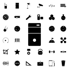 Aufkleber - pc keys icon. Universal set of web for website design and development, app development