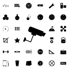 Aufkleber - Surveillance Camera icon. Universal set of web for website design and development, app development