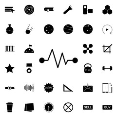 Aufkleber - electricity icon. Universal set of web for website design and development, app development