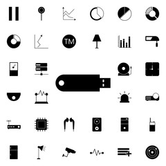 Aufkleber - flash card icon. Universal set of web for website design and development, app development