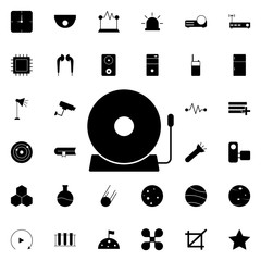 Aufkleber - alert icon. Universal set of web for website design and development, app development