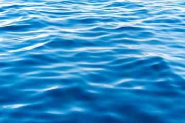 Poster - Sea water surface texture. Deep sea waves