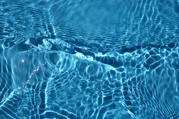 Blue Clean And Transparent Pool water 