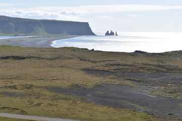 Wall Mural - Beautiful nature at Dyrholaey in Vik in Iceland