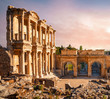 Ephesus, Selcuk, Turkey. Ruins of Library of Celsus