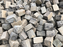 Pile Of Large Cobble Stones, Cobblestone Background