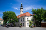 Fototapeta Uliczki - Town hall of Zielona Gora - Poland