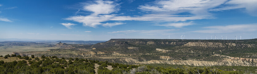 Poster - Wind Farm on Mount Taylor New Mexico