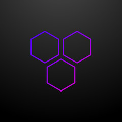 Poster - honeycomb nolan icon. Elements of Eco set. Simple icon for websites, web design, mobile app, info graphics