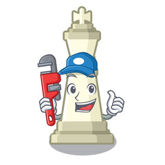 Sticker - Plumber king chess in the cartoon shape