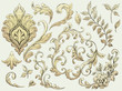 © 44ee32e - Set of Decorative Ornamental Drawing