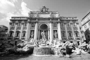  Rome - Trevi fountain