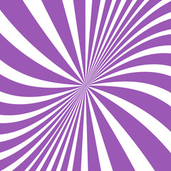 Wall Mural - sun rays background. sun rays in spiral design. sun rays violet color. vector