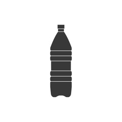 Aufkleber - bottle icon symbol template black color editable. simple logo vector illustration for graphic and web design.