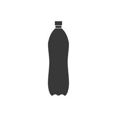 Aufkleber - bottle icon symbol template black color editable. simple logo vector illustration for graphic and web design.
