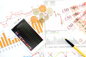 Stock market and exchang rate finance account report