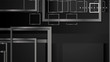 © artnoy - Vector Modern Abstract Squares Backgrounds . with a black and gray metal color gradient. eps 10 template