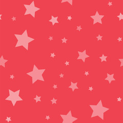 Stars seamless pattern. Randomly abstract vector texture with stars.