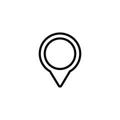 Sticker - Location symbol line icon