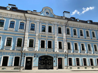 Moscow, Podsosensky lane, house 11. Apartment house built in 1875-1877 years