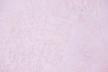 Wall Fragment With Scratches And Cracks.ight Pink Plaster Wall Texture. Pastel Background. Abstract Painted Wall Surface. Stucco Background With Copy Space For Design.concrete Wall Surface Texture