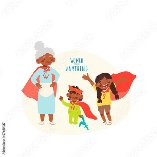 Fotografía Isolated vector cartoon illustration.