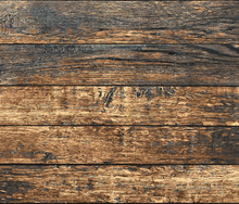 Old Wooden Planks, Vector Grunge Background Texture