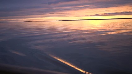 Wall Mural - sunset on the sea