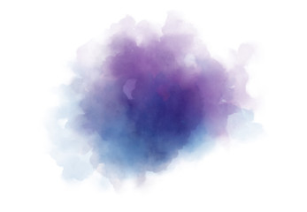 Wall Mural - Abstract watercolor digital art painting soft focus for texture background