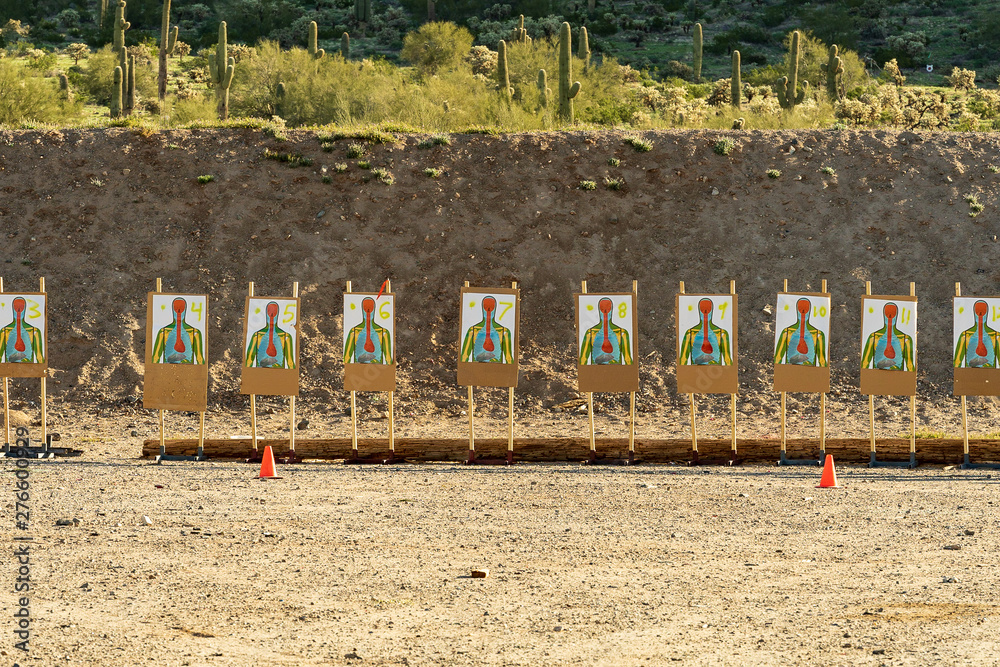 Outdoor Shooting Range Stock Photo | Adobe Stock