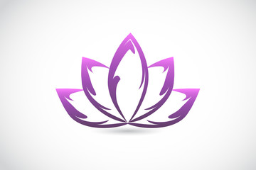 Logo lotus flower