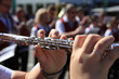 Musiker mit Holzblasinstrument in Deutschland
