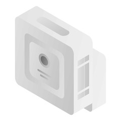 Poster - Modern motion sensor icon. Isometric of modern motion sensor vector icon for web design isolated on white background