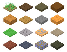 Soil Icons Set. Isometric Set Of Soil Vector Icons For Web Design Isolated On White Background