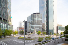 The Cityscape In Front Of  Nagoya Station