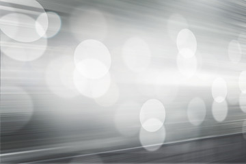 Wall Mural - Gray blurred with bokeh abstract background