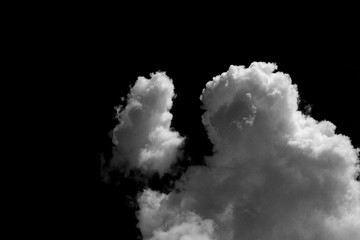 Wall Mural - white cloud object for nature design summer background
