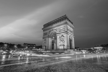 Wall Mural - Arc de Triumph in Paris, France